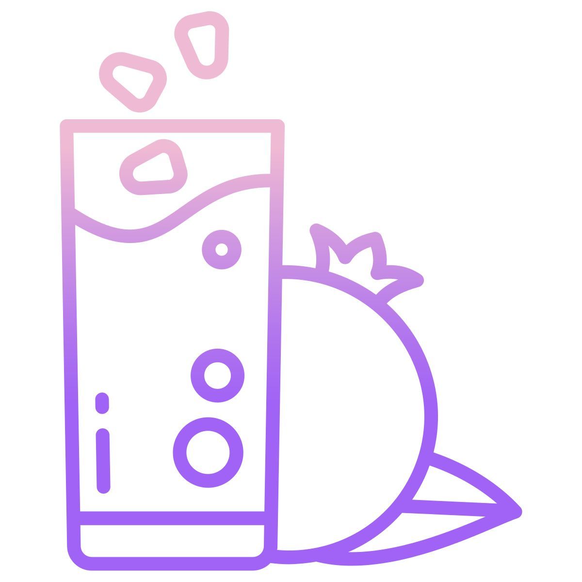 pomegranate juice icon
