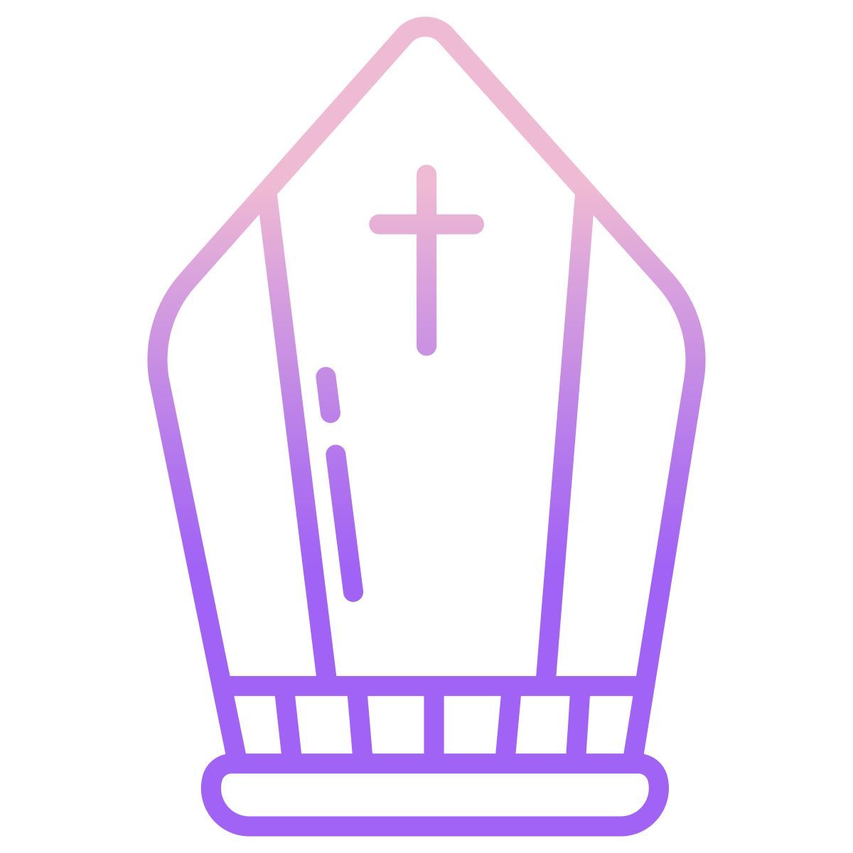 pope crown icon