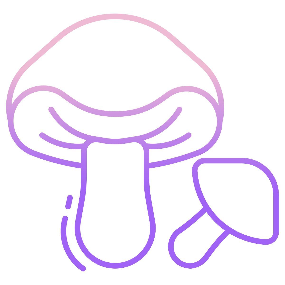 porcini mushroom icon