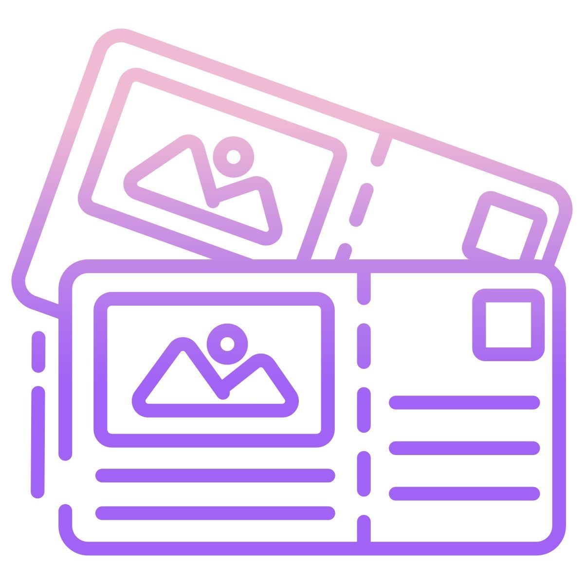 post card icon