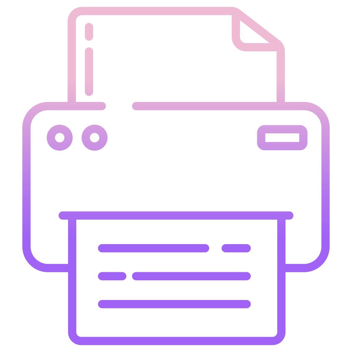 printing machine icon