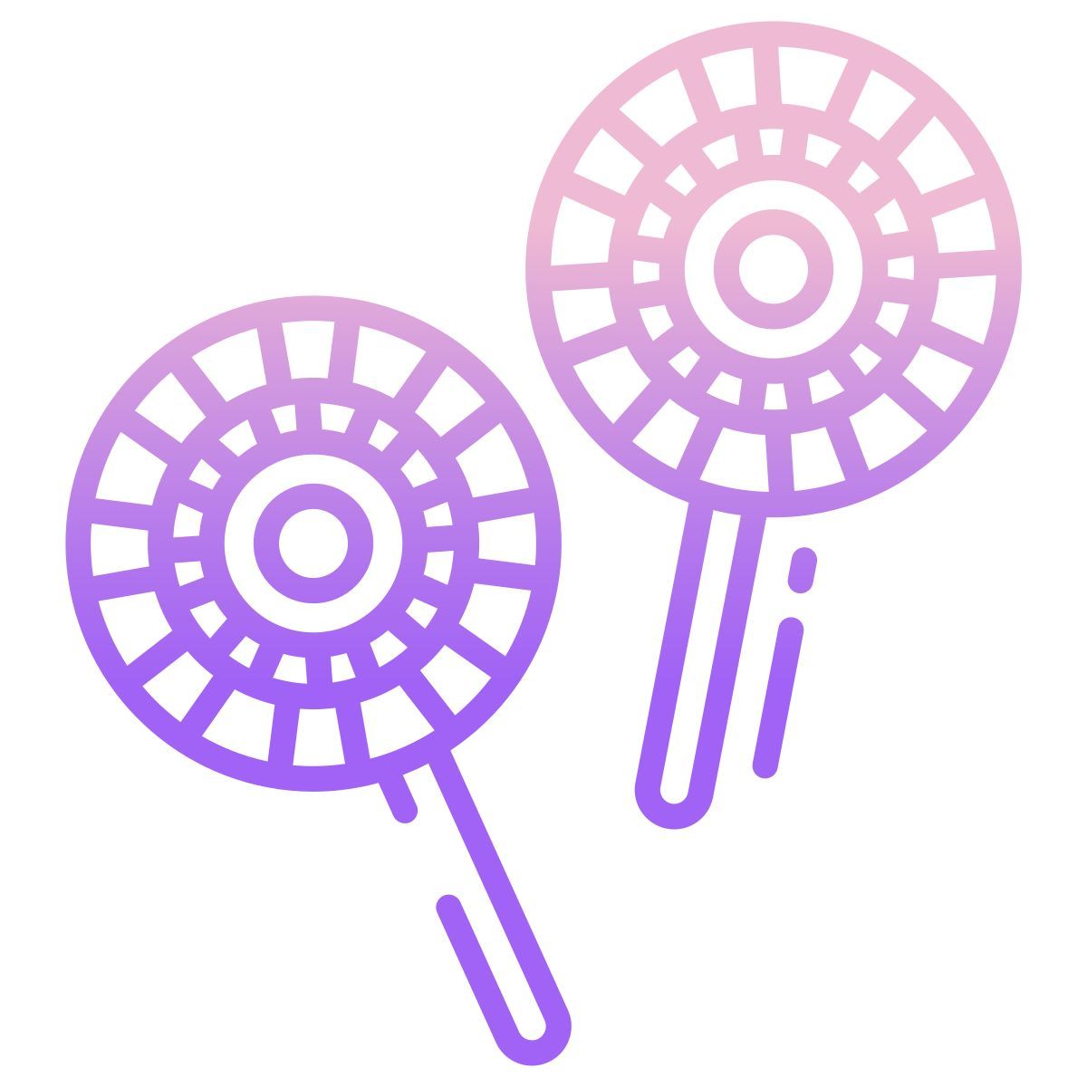 rainbow lollipops icon