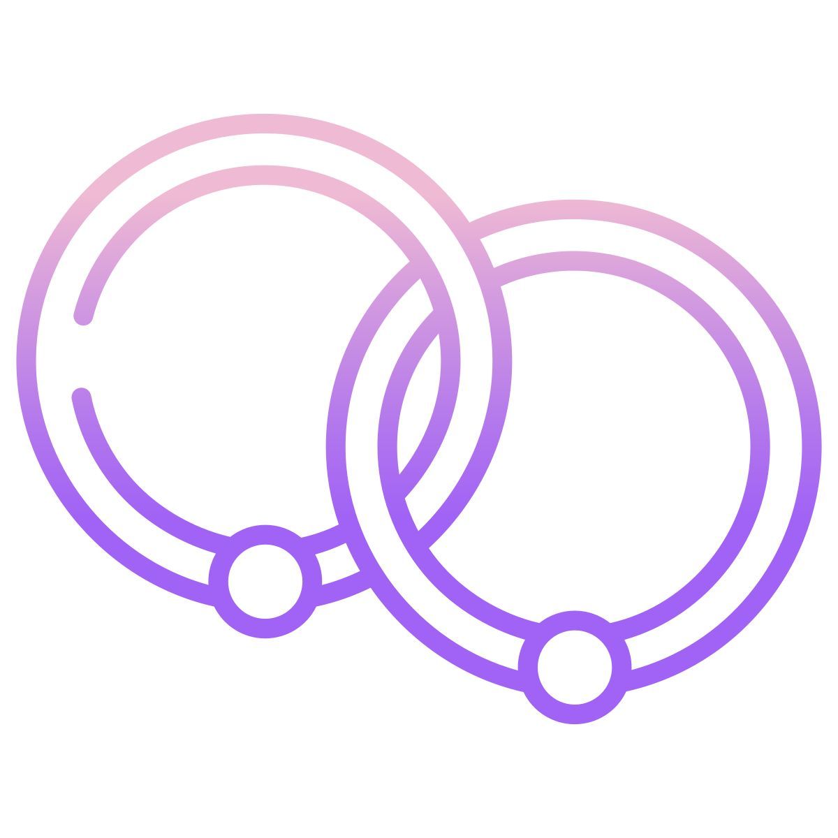 wedding rings icon