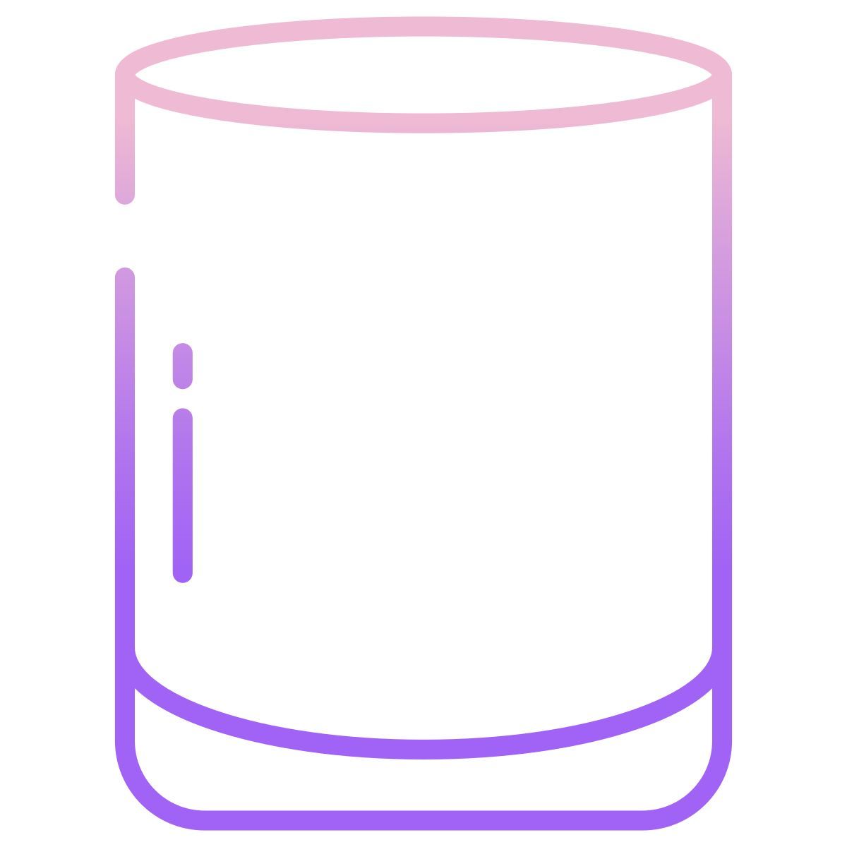rocks glass icon