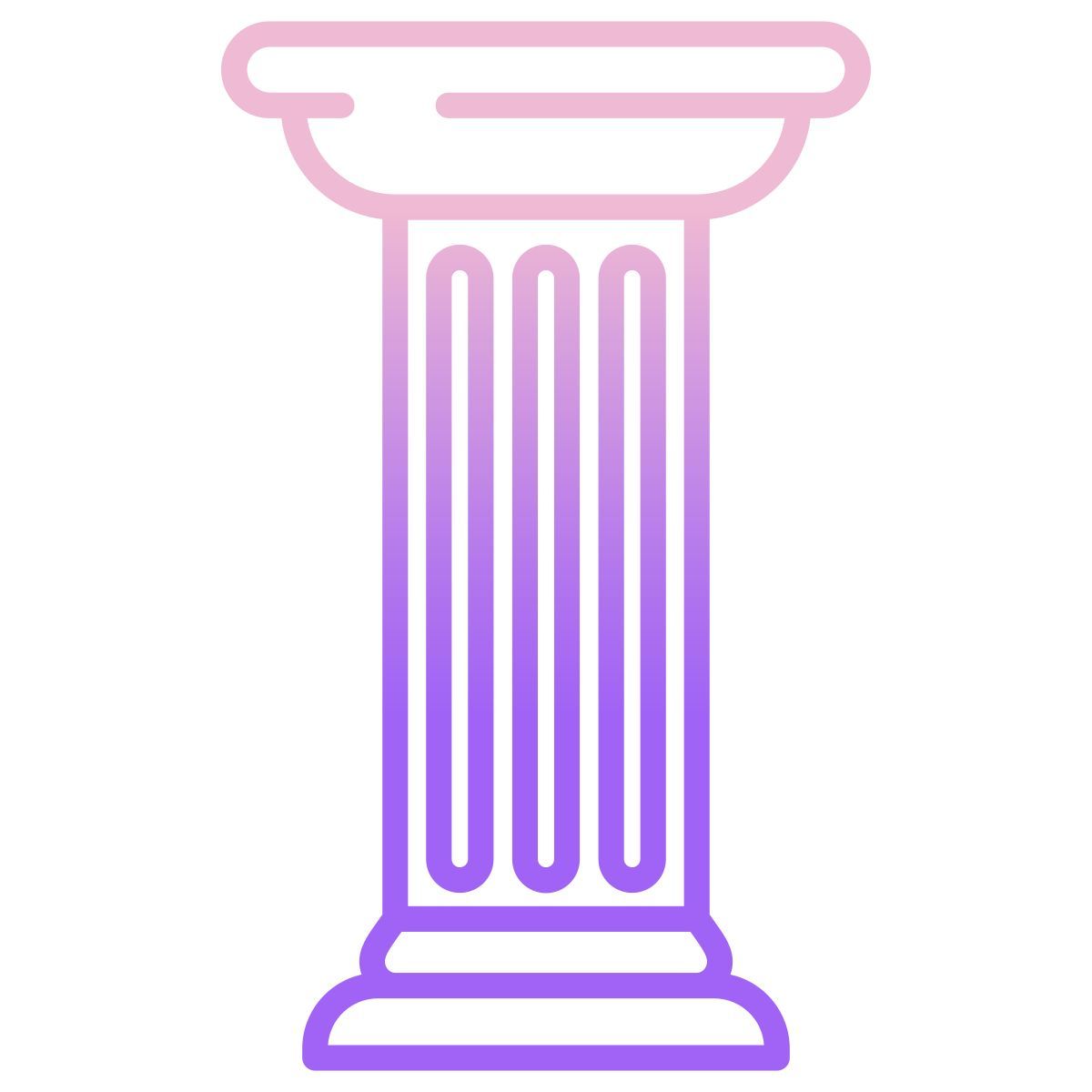 roman pillar icon
