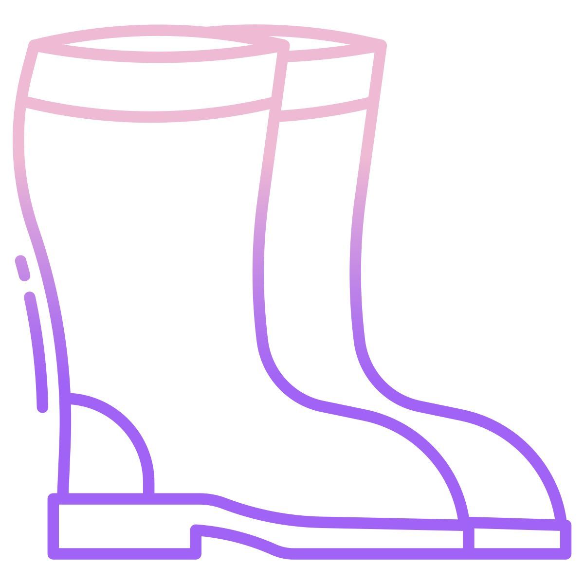 bottes en caoutchouc icon