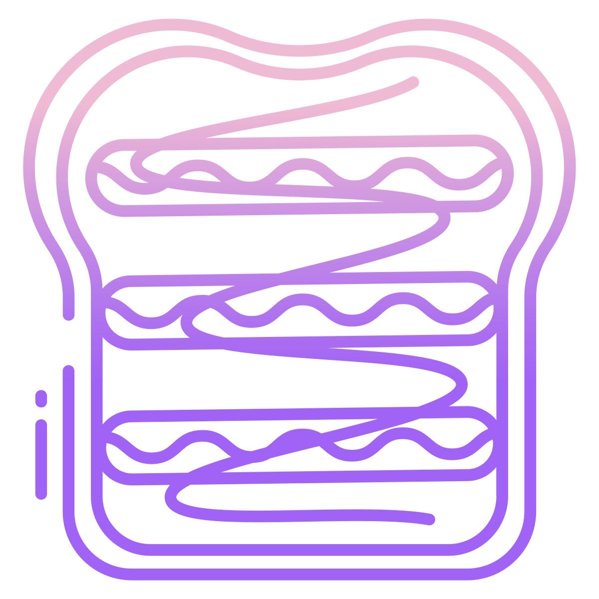 sausage toast icon