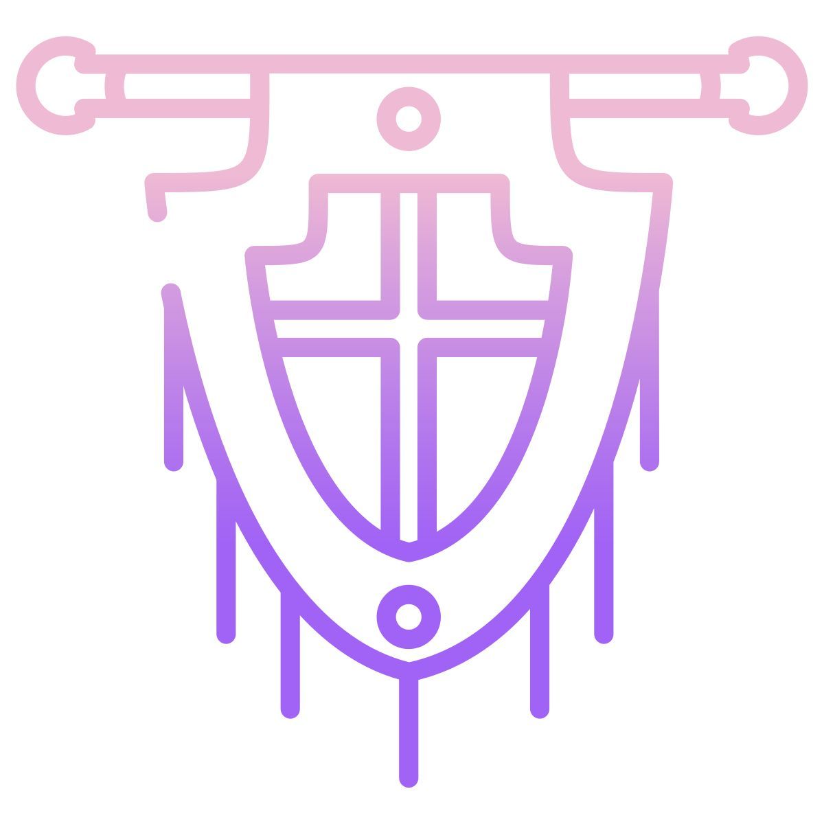 shield flag icon