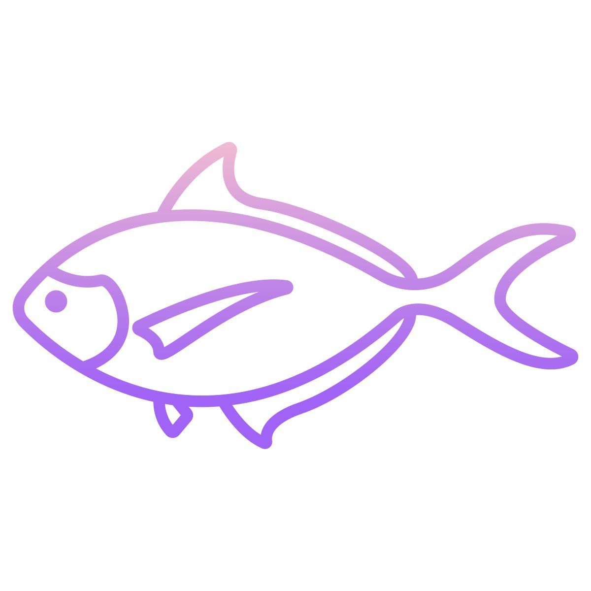 sickle pomfret fish icon
