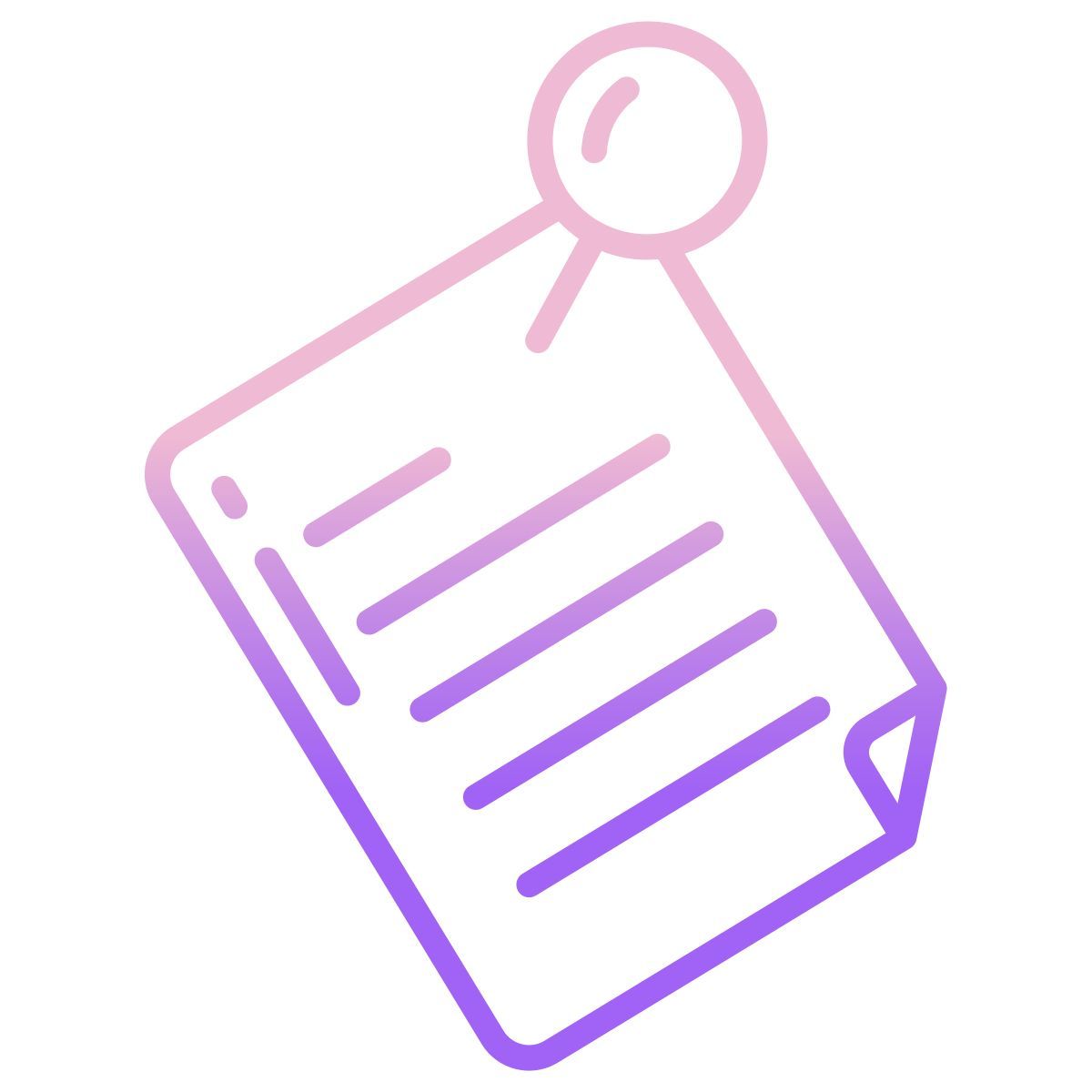sticky note icon