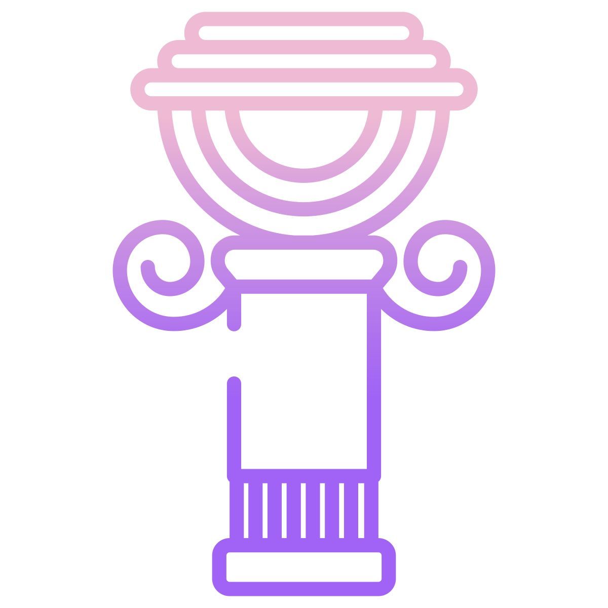 sun pillar icon