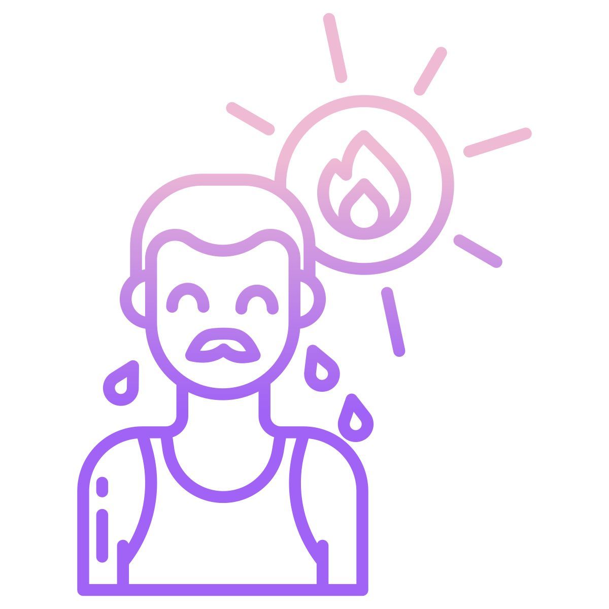 sunburn icon