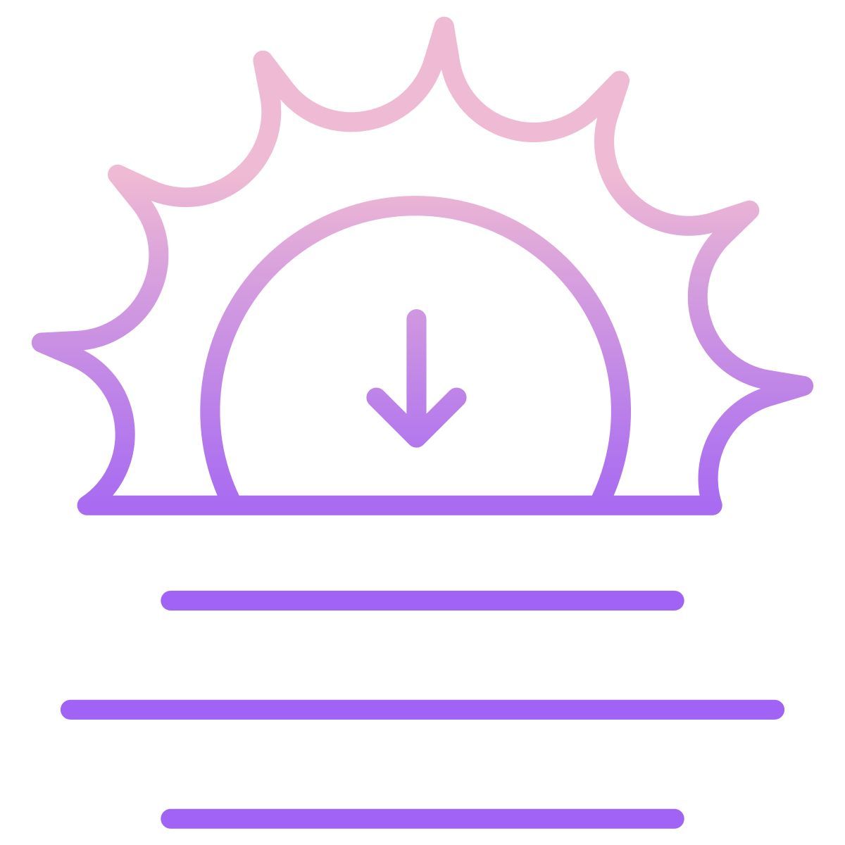 sunset icon