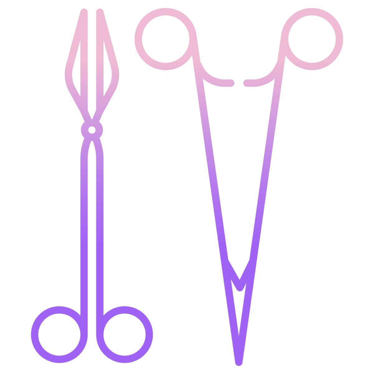surgical scissors icon