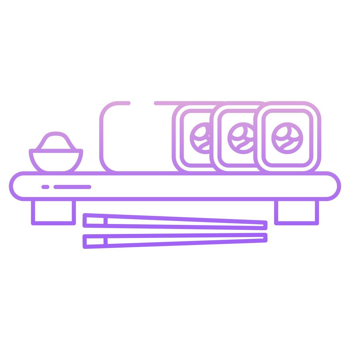 sushi roll icon