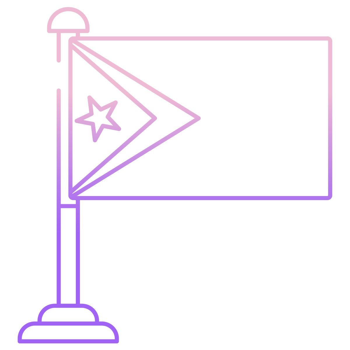 timor leste flag icon