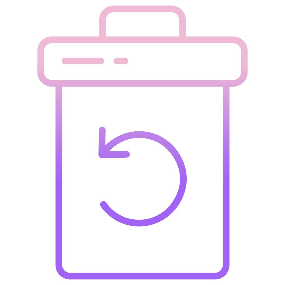 trash bin icon