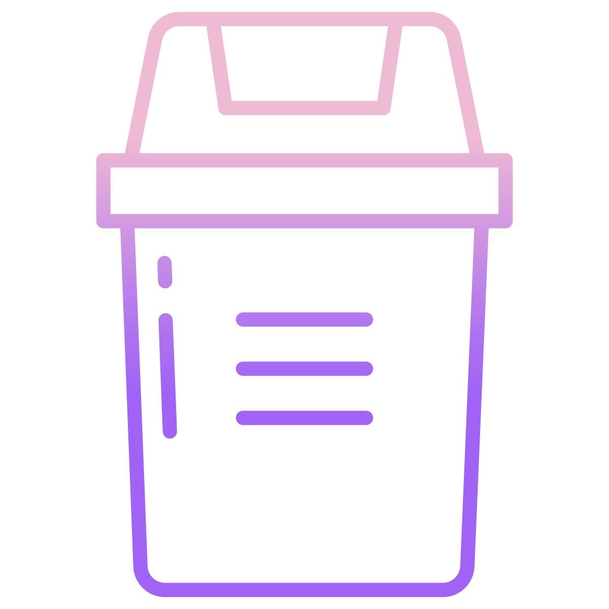 trash bin icon