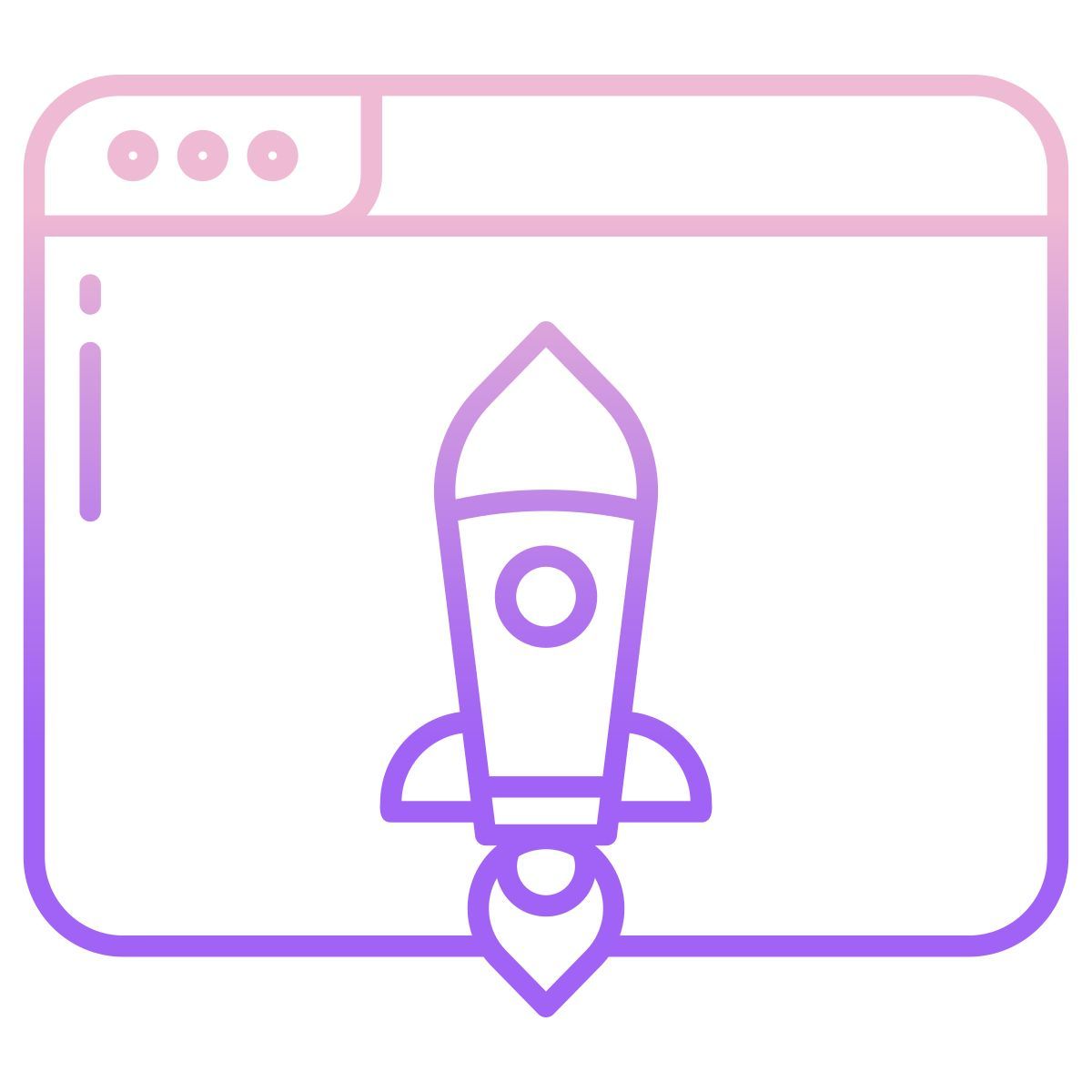 website launching icon