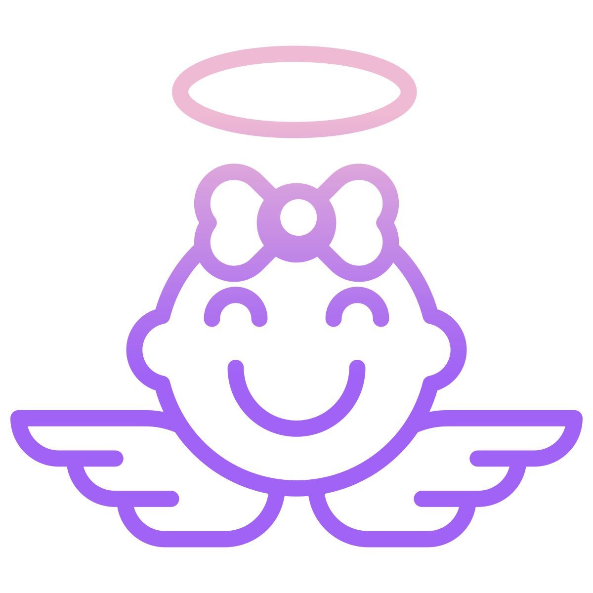 baby girl icon