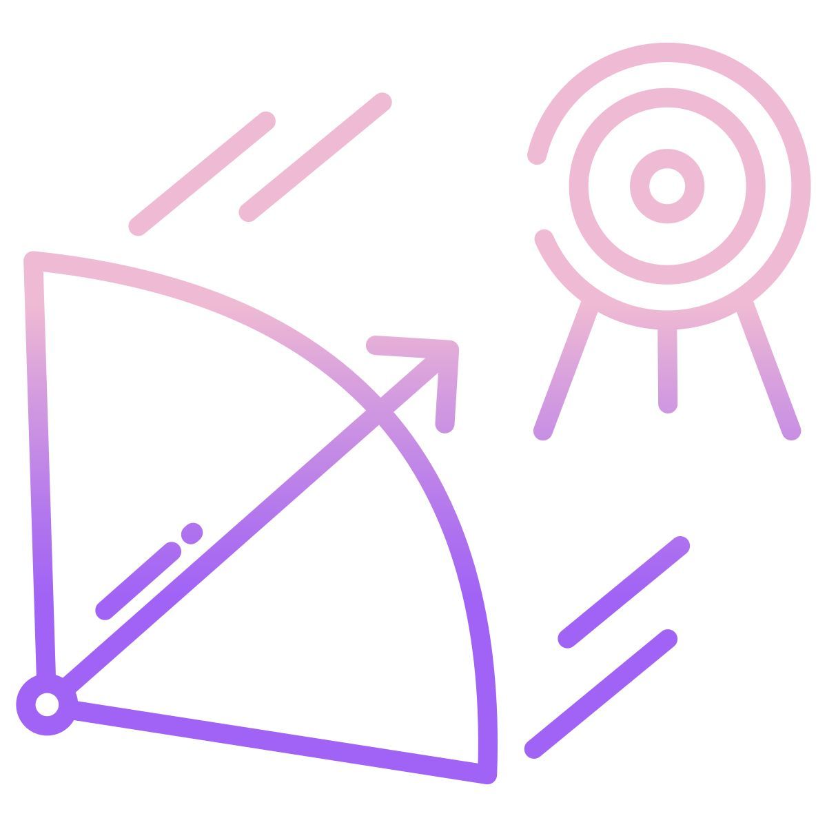 bow and arrow icon