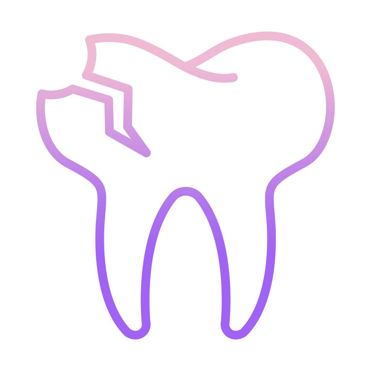 broken tooth icon