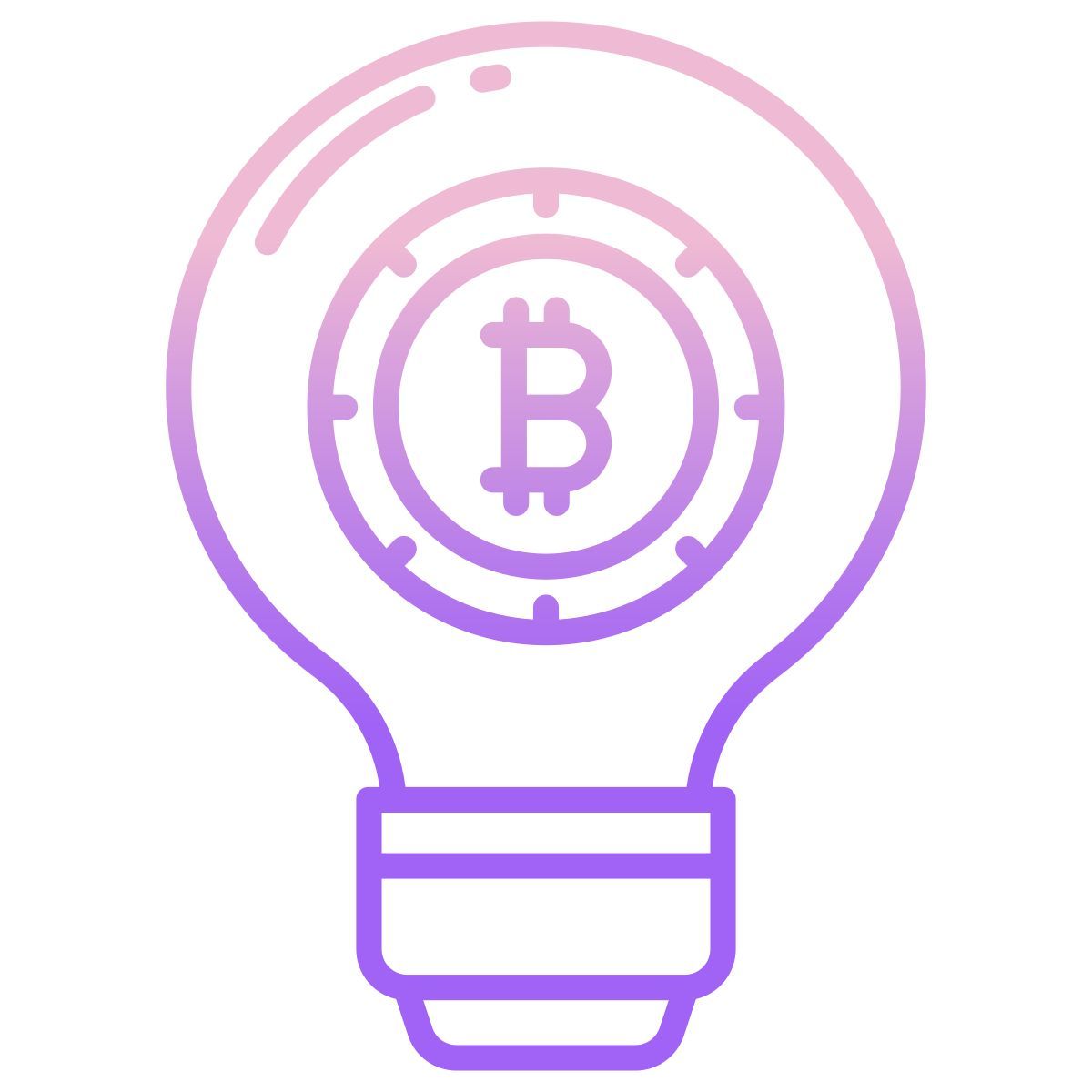 bitcoin innovation icon