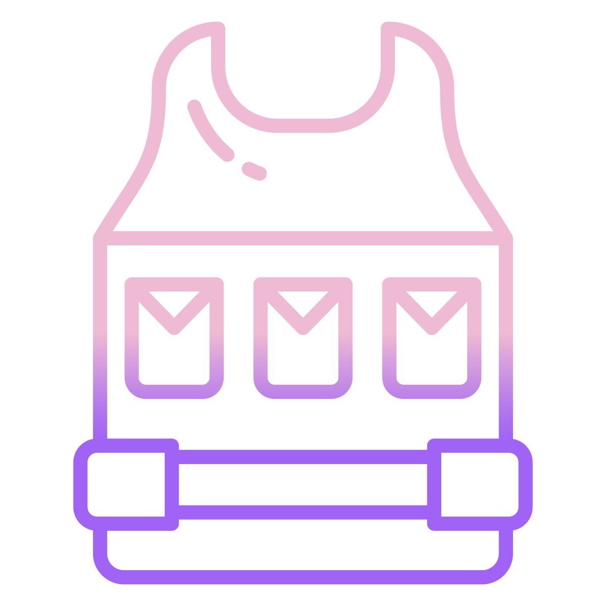 bulletproof vest icon