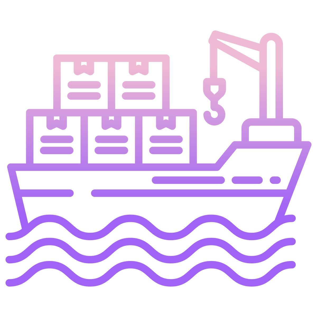 cargo ship icon