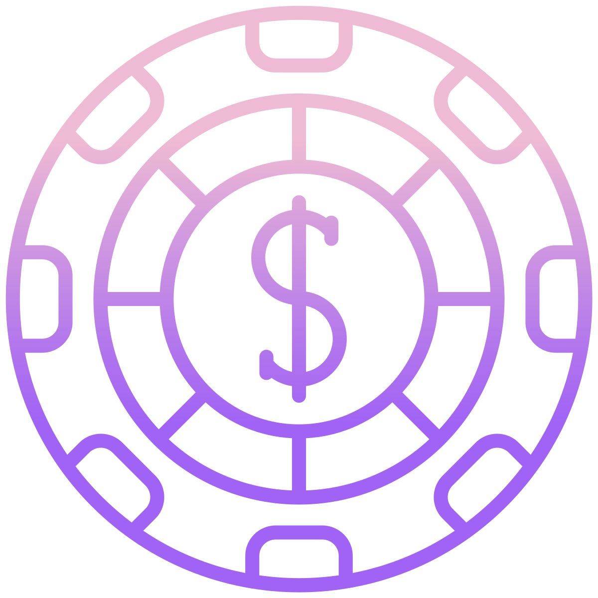 casino chip icon