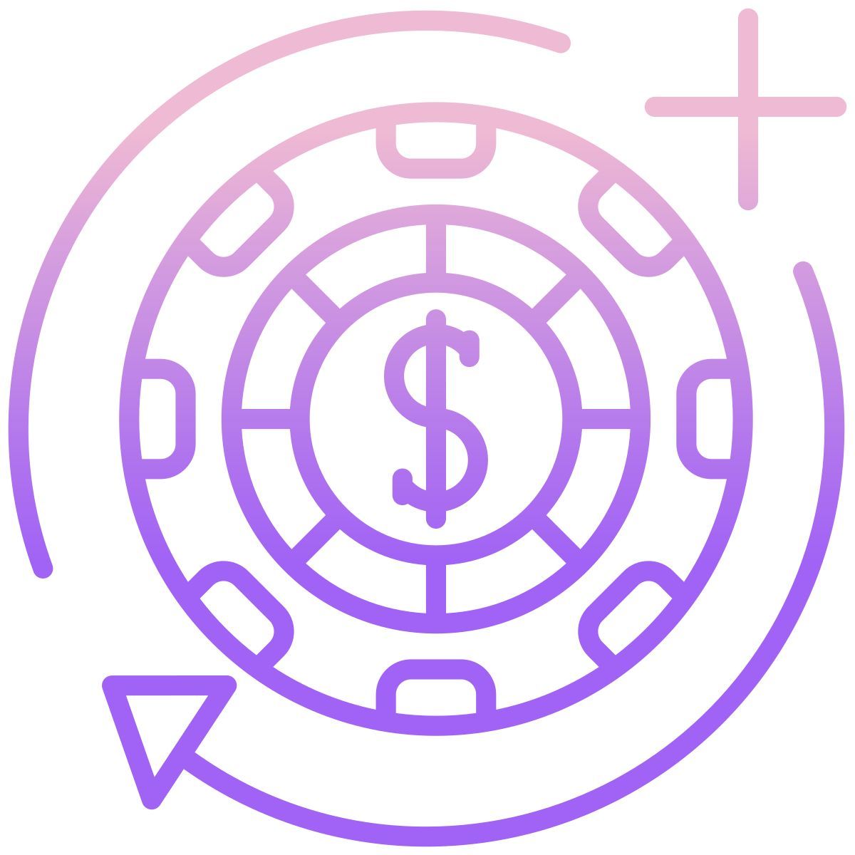 casino chip icon