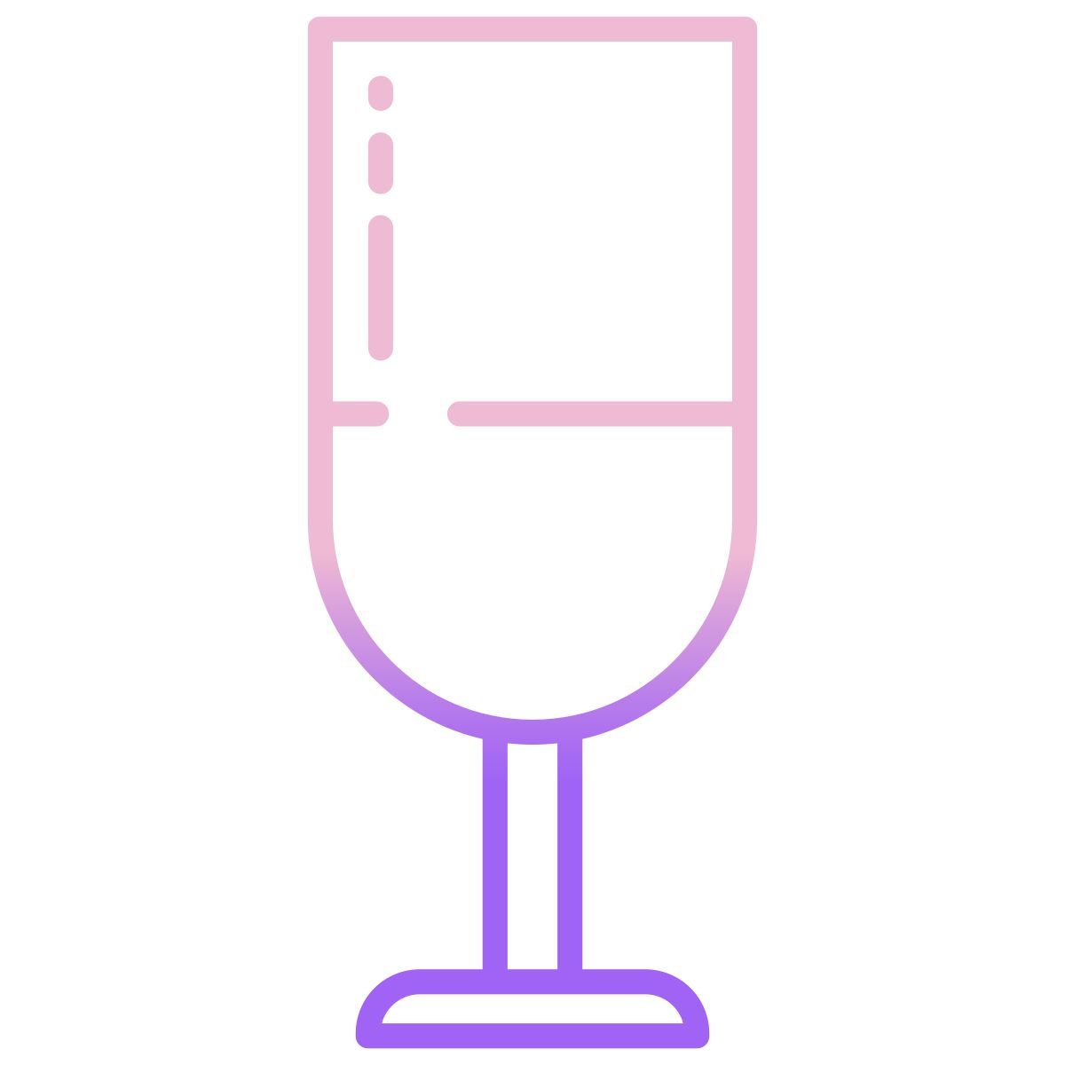champagne glass icon