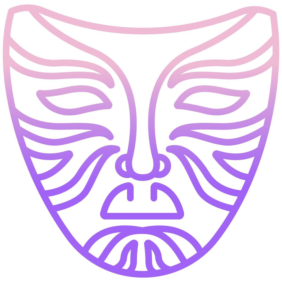 chinese mask icon