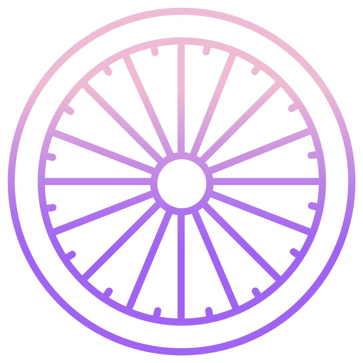 dharma wheel icon