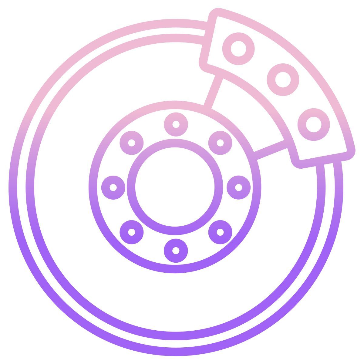 disc brake icon