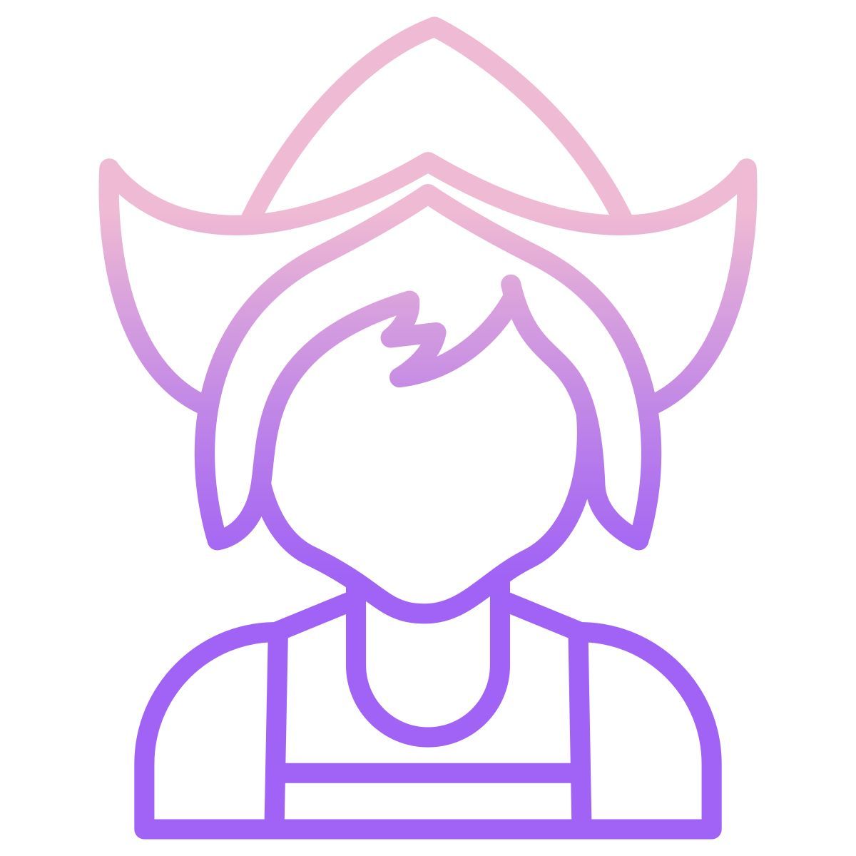 dutch woman icon