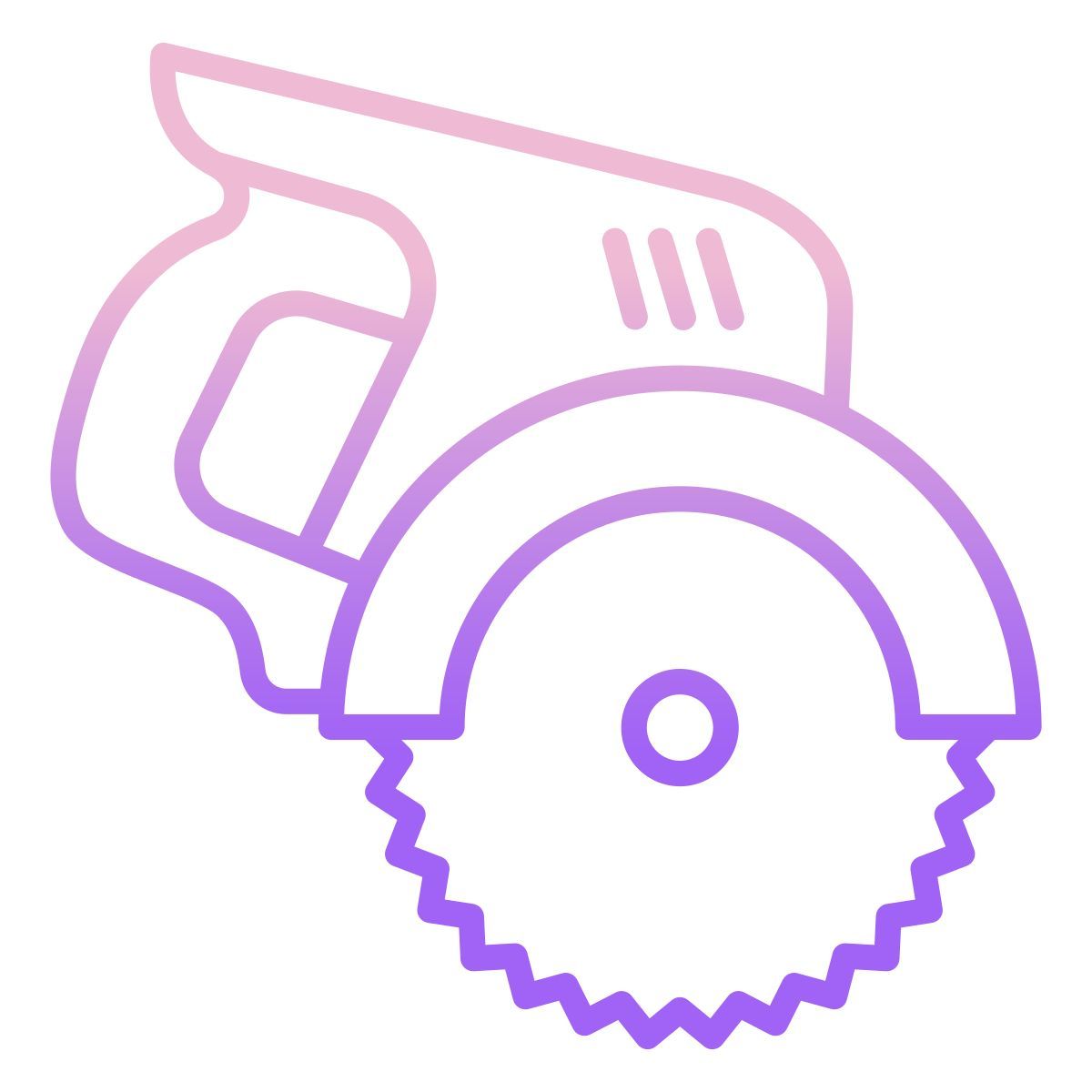 electric saw icon