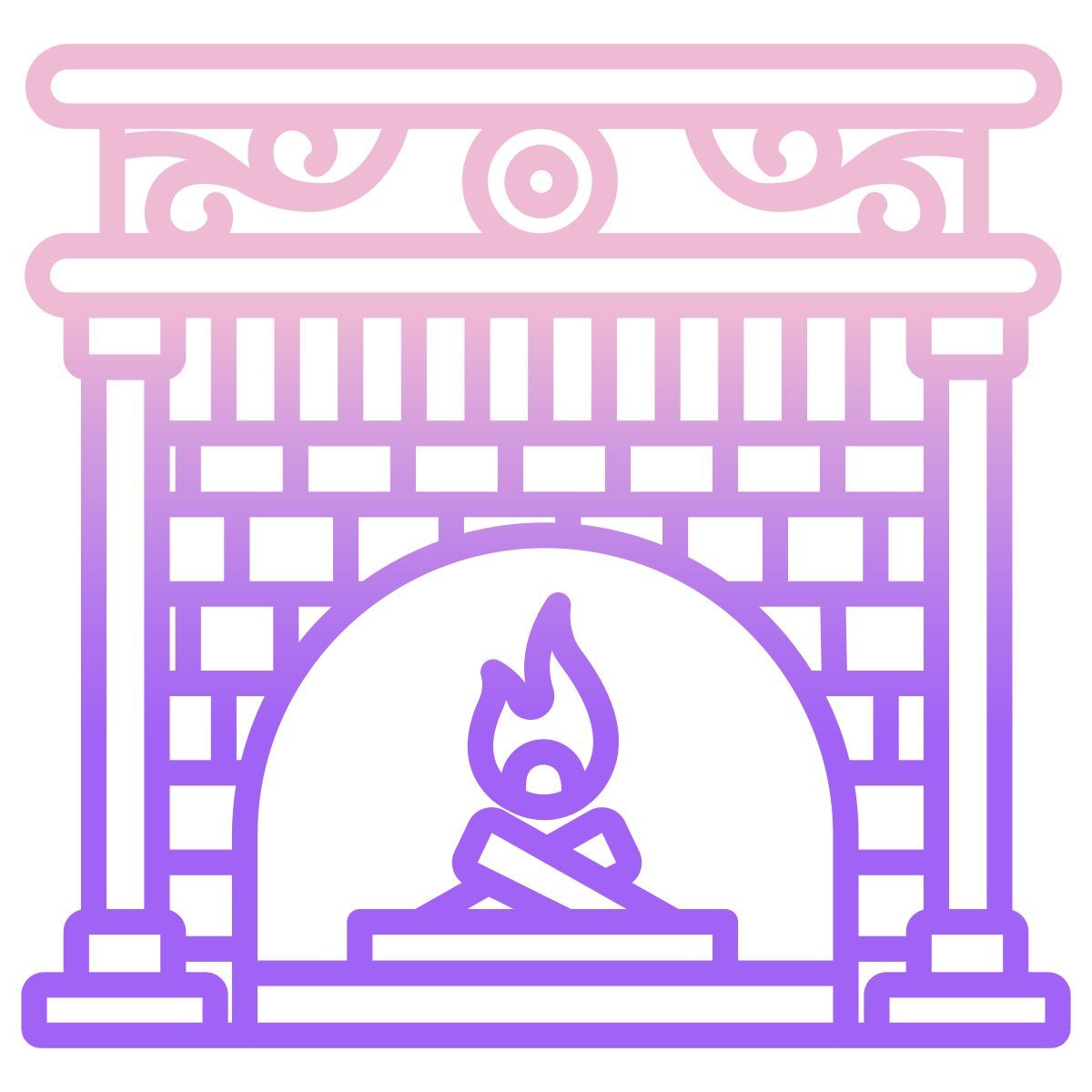 fireplace icon