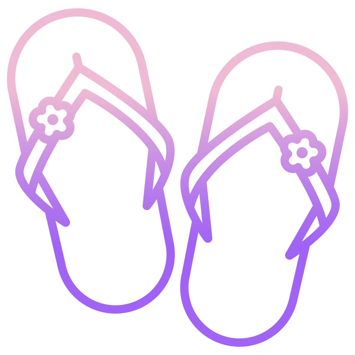 flip flop icon