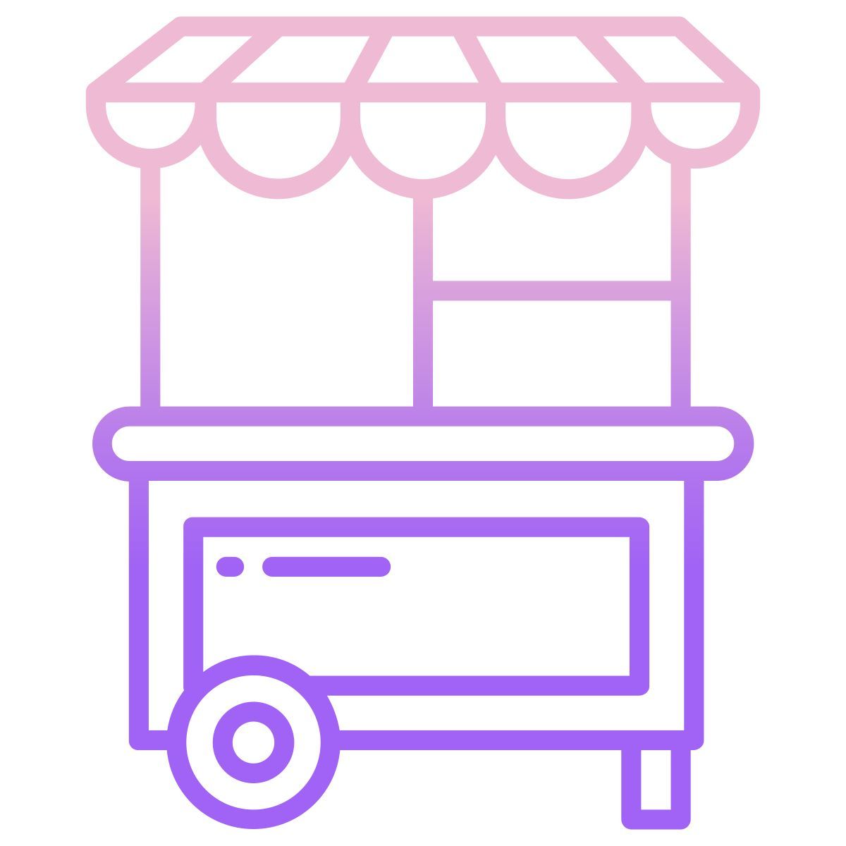 food cart icon