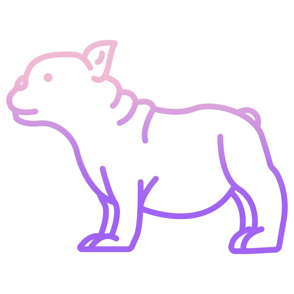french bulldog icon