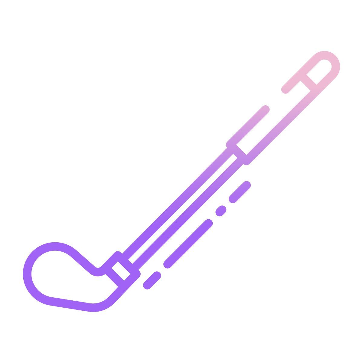 golf stick icon
