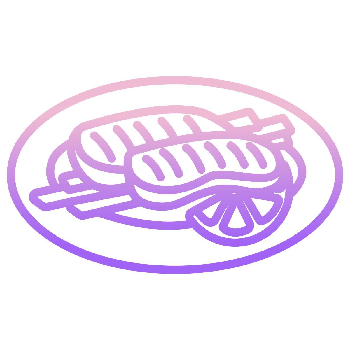 grilled meat icon