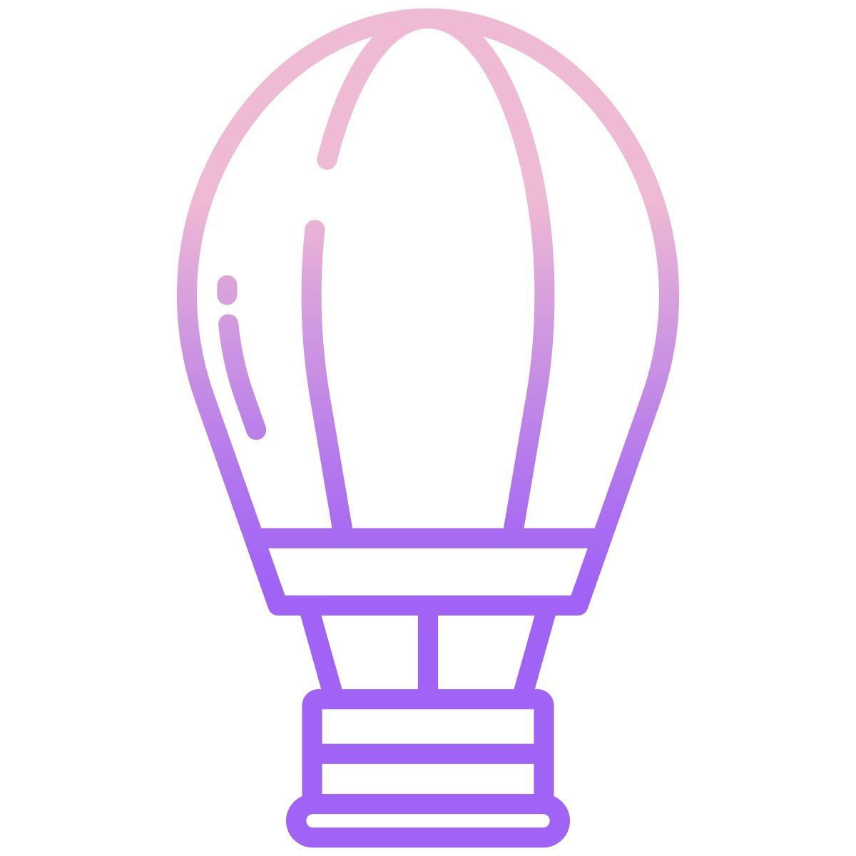 hot air balloon icon