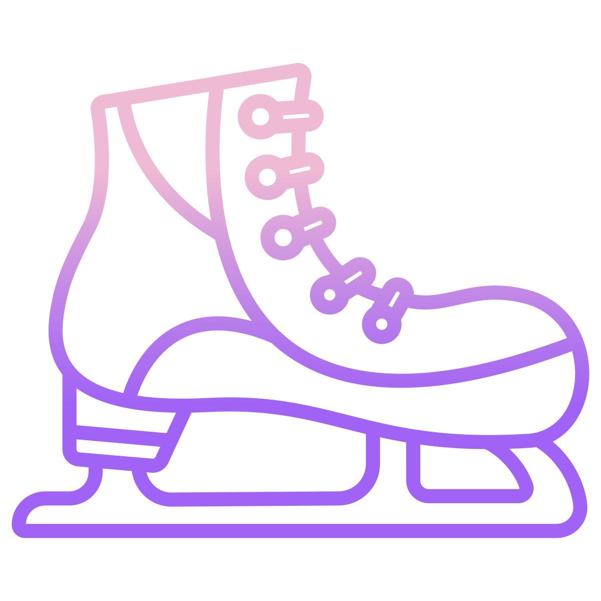 sapatos de patinação no gelo icon