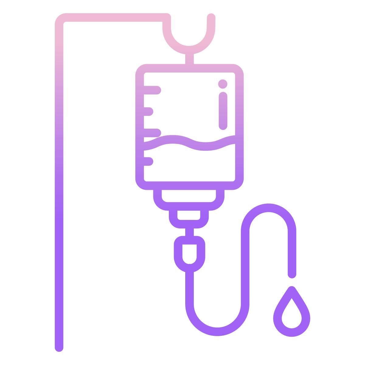 intravenöse kochsalzlösung icon