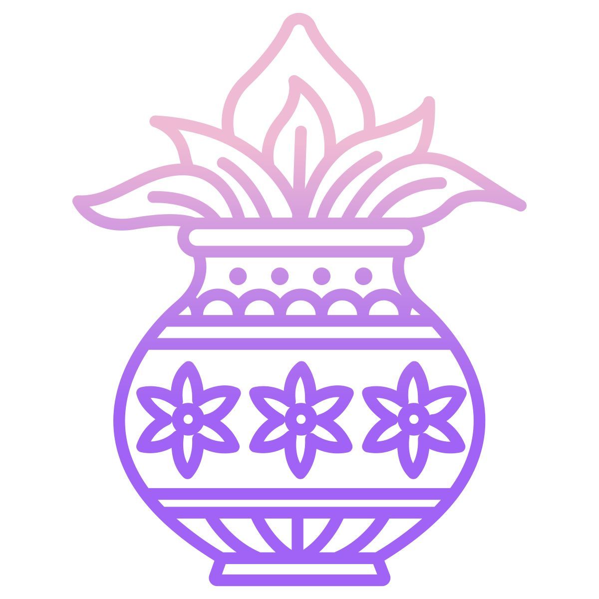 kumbh kalash icon