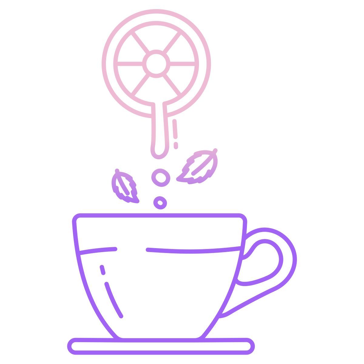 lemon tea icon