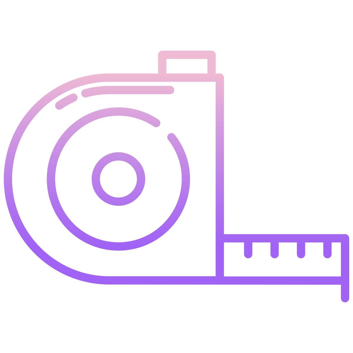 measuring tape icon