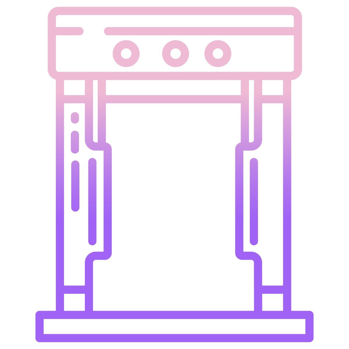 metal detector icon